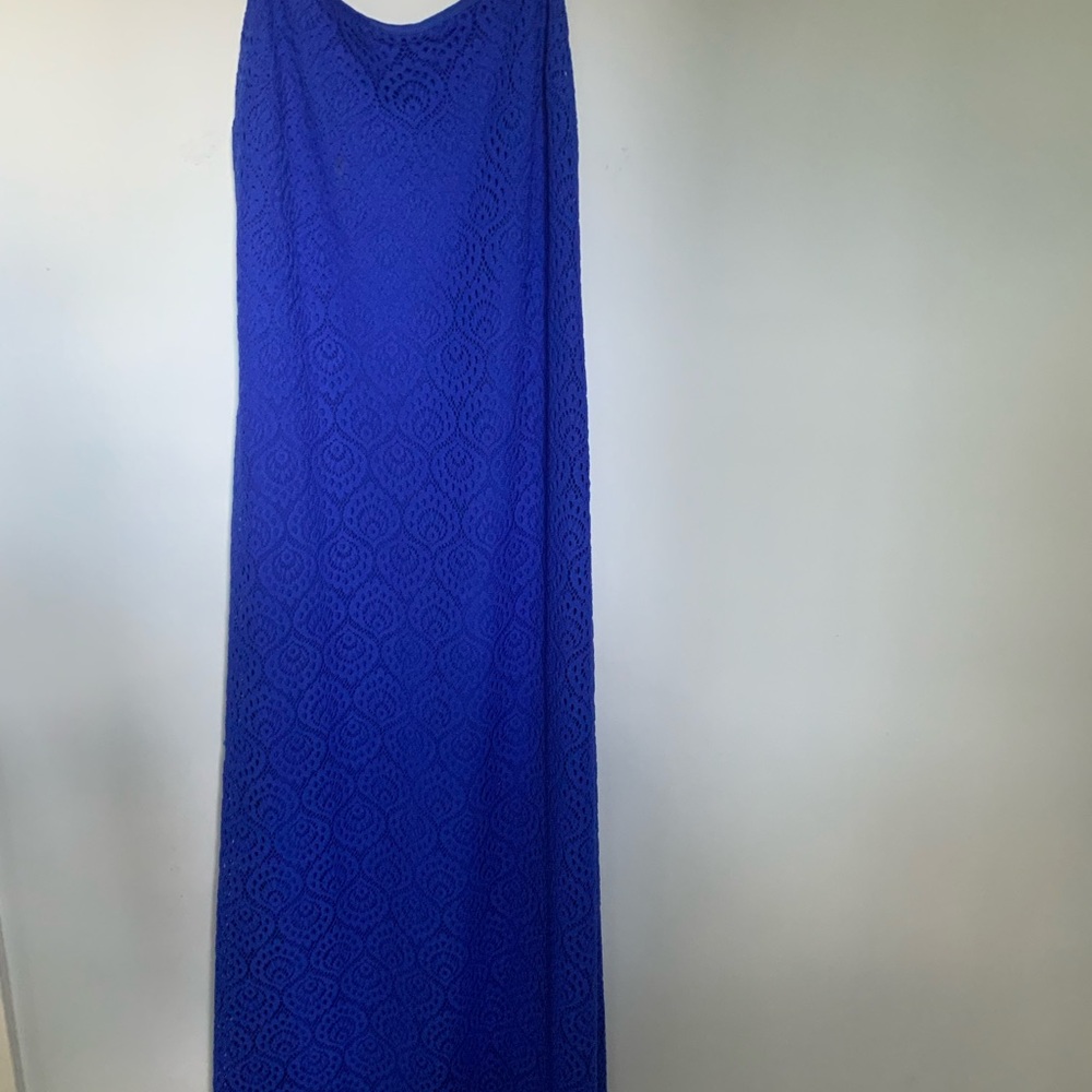 Lilly Pulitzer Royal Blue Maxi Dress - Picture 2 of 5